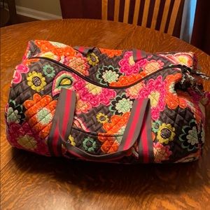 Vera Bradley Ziggy Zinnia large duffle